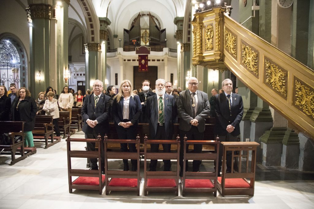 Misa de la Agrupación de la Oración en el Huerto.